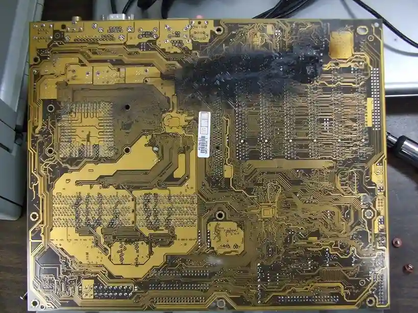 A fry motherboard